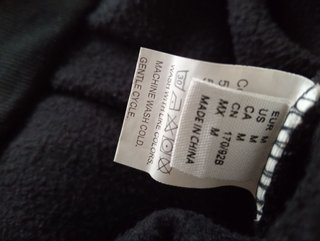 Sudadera Corteiz Negra Cremallera