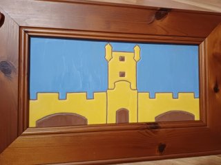 Azulejo Cádiz Enmarcado