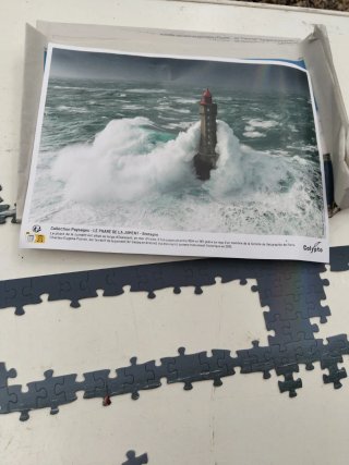 Puzzle Faro de la Jument Bretaña