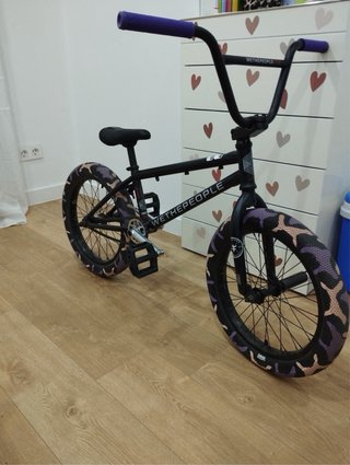 Bmx Wethepeople Negra Ruedas Camuflaje