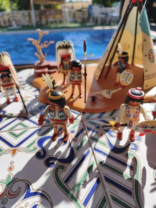 Playmobil Indios y Vaqueros
