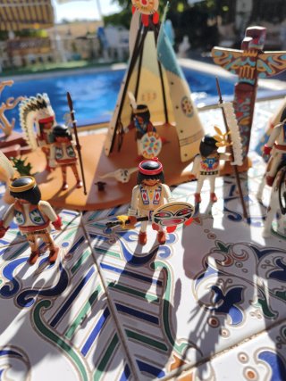 Playmobil Indios y Vaqueros