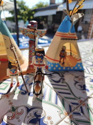 Playmobil Indios y Vaqueros