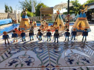 Playmobil Indios y Vaqueros