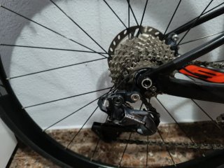 Bicicleta BH Ultralight Negra/Naranja