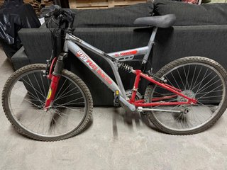 Bici Montaña BTT Full Suspension Roja