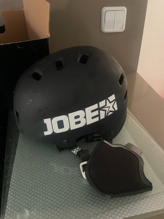 Casco Jobe Base Kitesurf/Wakeboard Negro Talla M