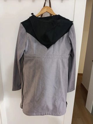 Chaqueta Porteo 2 en 1 Bonprix Gris y Negra