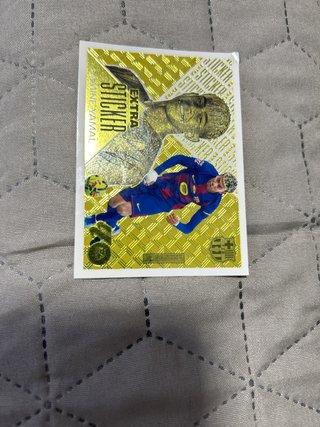 Lamine Yamal Extra Sticker Oro