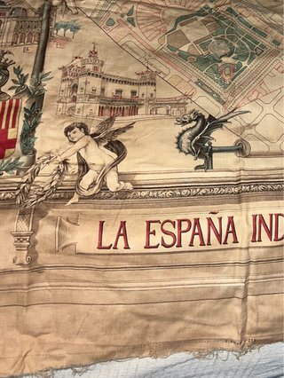 Exposición Universal Barcelona 1888 Tapiz