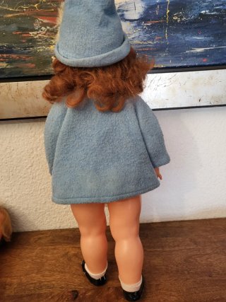 Muñeca Antigua Años 60 Original Llorón
