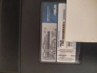 Portátil Asus A53S Negro