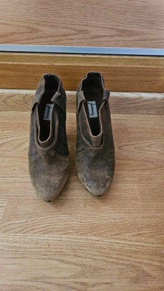 Botines Stradivarius Marrones