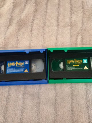 Pack 2 VHS Harry Potter (Inglés)