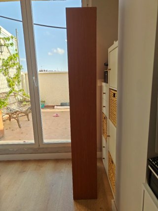 Estantería modular marrón