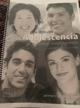 Libro UOC adolescencia y adultez de Arnett