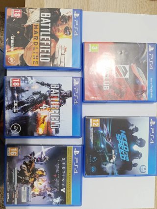 Lote 5 Juegos PS4: