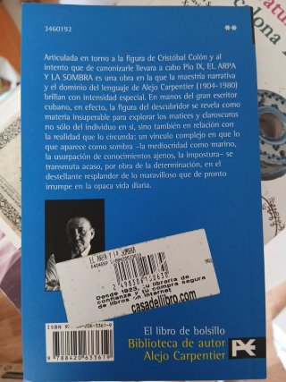 El arpa y la sombra