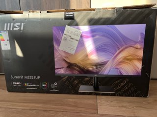 Monitor 32” 4K MSI Summit MS321UP per grafica