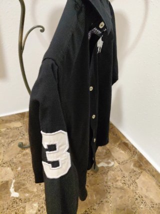Camisa Polo Ralph Lauren niño negra