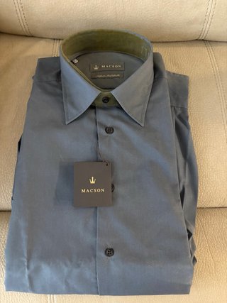 Camisa MACSON gris oscuro sin estrenar