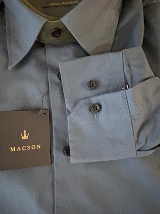 Camisa MACSON gris oscuro sin estrenar