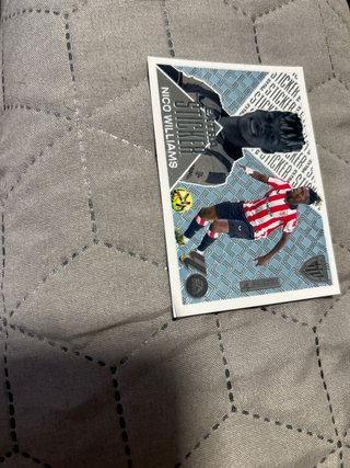 Extra Sticker Nico Williams Plata