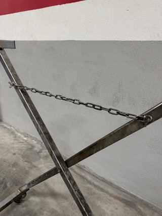 Mesa elevadora kart aluminio robusta