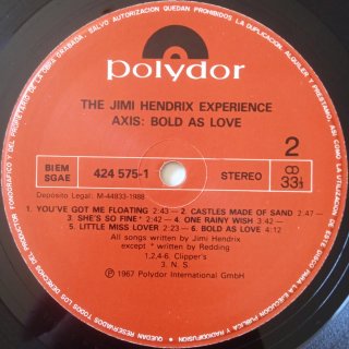 Disco The Jimi Hendrix Experience