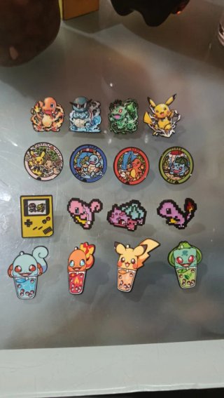 16 pines de Pokémon