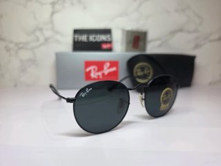 Gafas Ray-Ban Aviator Redondas Negras