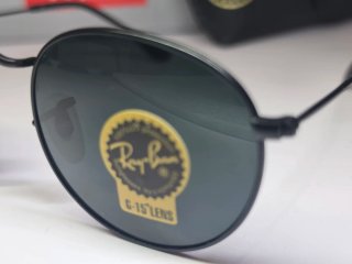 Gafas Ray-Ban Aviator Redondas Negras