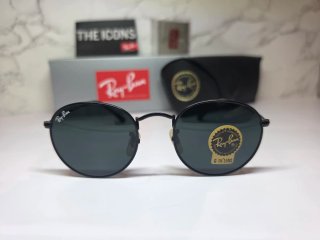 Gafas Ray-Ban Aviator Redondas Negras