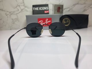 Gafas Ray-Ban Aviator Redondas Negras
