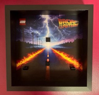 Teca vetrina Lego Back to the Future