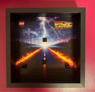 Teca vetrina Lego Back to the Future