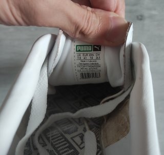 Zapatillas Puma Basket Blancas Talla 38