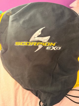 Casco Scorpion EXO-390 Negro/Rosa