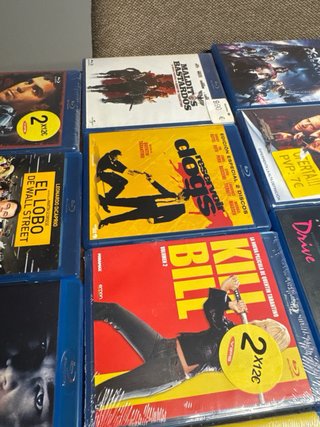 Lote 26 películas Blue Ray