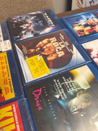 Lote 26 películas Blue Ray