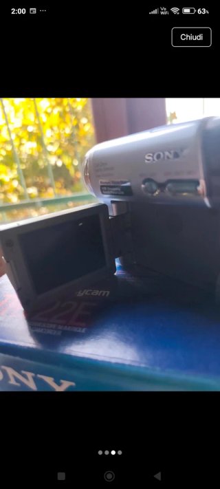Sony Handycam DCR-TRV22E MiniDV + Scatola e Acc.