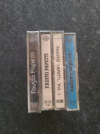 4 Casetes Fausto Papetti - Música Instrumental