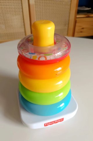 Fisher-Price Pirámide Balanceante Anillos