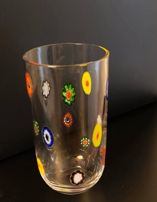 Leonardo pack 6 Vasos Cristal Soplado Multicolor