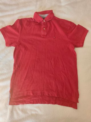 Polo Tommy Hilfiger Rojo Talla M