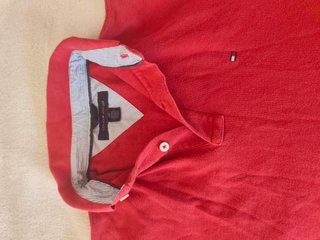 Polo Tommy Hilfiger Rojo Talla M