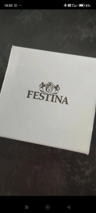 Orologio Festina Uomo Blu e Oro
