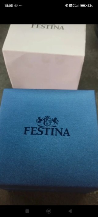 Orologio Festina Uomo Blu e Oro