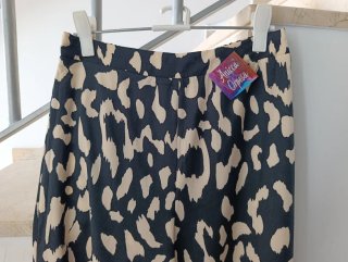 Pantalón ancho estampado verano