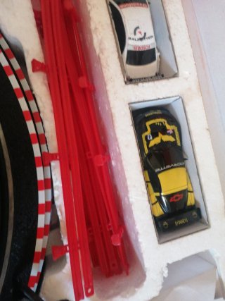 Scalextric fire wheels